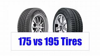 175 vs 195 Tires [upl. by Adnohsat]