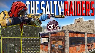 DOMINATING SALTY STREAM SNIPERS trying to RAID US  ft Welyn  RUST [upl. by Acemaj]