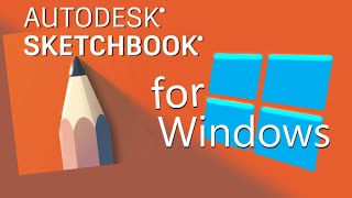 How to Use Autodesk Sketchbook for Windows on a Surface Pro  Beginners Sketchbook Inc Tutorial [upl. by Sailesh255]