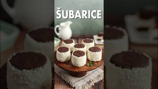 Kolač Šubarice shorts kolači recipe šubarice pastry recept kokos cocos [upl. by Asirem811]