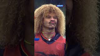 Carlos el Pibe Valderrama y su peculiar registro en la Copa América  Gol Caracol [upl. by Sondra]