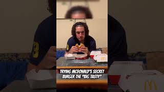 SUPER EXPENSIVE BIG TASTY MCDONALDS BURGER REVIEW [upl. by Pigeon915]