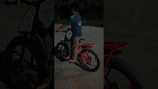 Cycling Stunts in Night ruddubuddu ytshorts stunt viralshorts youtubeshorts shorts [upl. by Drofkcor]