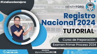 ✅ Tutorial De Registro Nacional 2024 Creación De Cuenta Senescyt Universidades [upl. by Asilej]