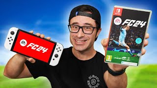 compré el FC24 para el NINTENDO SWITCH 😎 ¿VALE LA PENA Incluye Gameplay [upl. by Kauslick321]