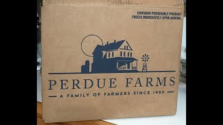 Unboxing Perdue Farms Farm to Home Delivers to New Jersey [upl. by Cyndy536]