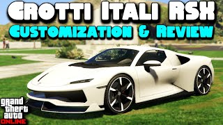 Grotti Itali RSX Customization amp Review  GTA Online [upl. by Rosella]