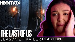 The Last of Us FAN REACTS to Season 2 Teaser Trailer [upl. by Ylrbmik]