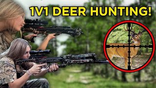 I HUNT WITH A CROSSBOW Will I tag a deer [upl. by Krakow835]