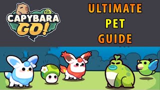 Capybara Go Which pet build your ultimate pet team [upl. by Alake]