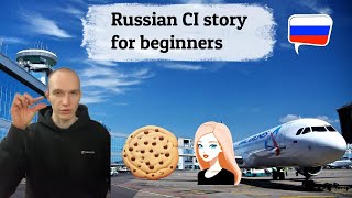 Cookies in the airport Beginner Russian [upl. by Maloy]