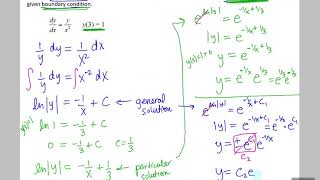 57b Separable Differential Equations Examples [upl. by Yolanda963]