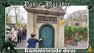 Efteling Rammelende deur in wachtreis Danse Macabre [upl. by Nahta]