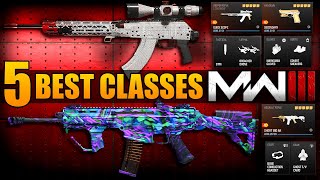 5 Best Class Setups In Modern Warfare 3 MW3 Best Weapons Loadouts [upl. by Selena]