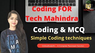 Tech Mahindra expected Coding Questions and MCQ [upl. by Geller]