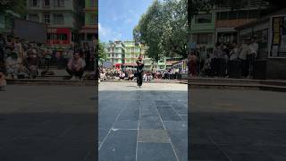 Busking at Namchi South Sikkim  Dil Cheez dance hiphop sikkim dancer [upl. by Hawley]