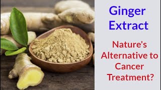 Exploring Ginger Extract’s Efficacy for Treating Cancer [upl. by Emmye]