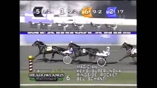 2000 Meadowlands MAGICIAN David Miller Invitational Trot [upl. by Ailad]