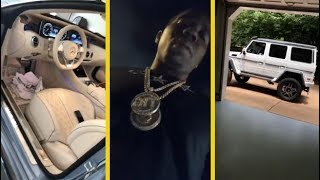 YFN Lucci Shows His Mercedes Collection [upl. by Seften438]