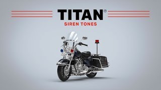 Feniex Industries  Titan Siren Tones [upl. by Jestude]