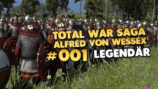 Lets Play Total War Saga Thrones of Britannia  WestSachsen 👑 001 GameplayDeutschGerman [upl. by Annahsad]