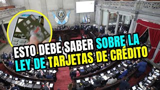 El Congreso aprobó la Ley deTarjetas de Crédito  ¿En qué consiste Aquí te lo explicamos [upl. by Esinereb579]