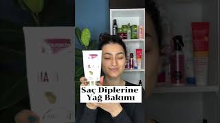 Saç Diplerine Yağ Bakımı [upl. by Sadye]