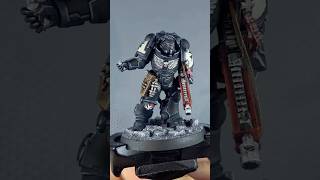 Black Templar Heavy Intercessor Painting process warhammer warhammer40000 40k painting paint [upl. by Asiluy]