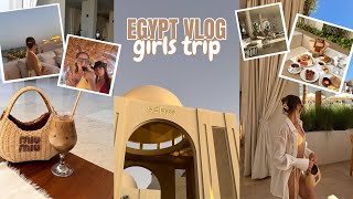 EGYPT VLOG 2024  SERRY BEACH RESORT HOTEL HURGHADA  luxury all inclusive girls trip [upl. by Adgam]