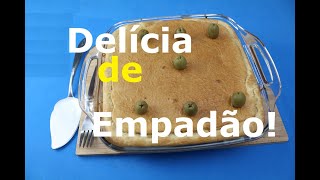 EMPADÃO DE LIQUIDIFICADOR FÁCIL RÁPIDO E DELICIOSO [upl. by Neeluj505]