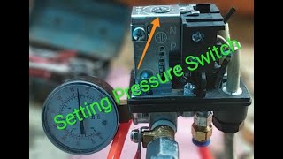 Cara Setting Otomatis Kompresor angin  Pressure Switch [upl. by Acsisnarf]