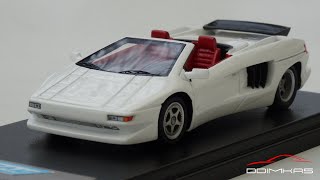 Cizeta Moroder V16T Spider 2003  Обзор набора Alezan  Сборные масштабные модели автомобилей 143 [upl. by Benyamin]