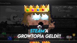 STEAMa GROWTOPİA GELDİ botlara son mu Growtopia Türkçe [upl. by Amlez]