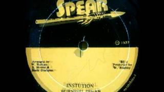 BURNING SPEAR  Institution  natural 1977 Spear [upl. by Semela]