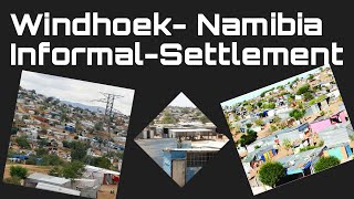 Beautiful Informal Settlement Windhoek Namibia’s capital city  4K Drive [upl. by Uv426]