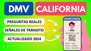 Examen de Manejo de California 2024  20 PREGUNTAS CLAVE [upl. by Arias]