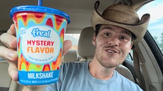 F’real Mystery Flavor Milkshake Review [upl. by Hsac]