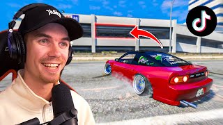 I Tried VIRAL TikTok STUNTS In GTA 5 [upl. by O'Neill]