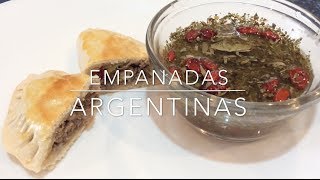 Empanadas Argentinas y Salsa Chimichurri [upl. by Gilligan]