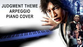 Judgment Theme Song Arpeggio by Alexandros Piano cover [upl. by Crary]