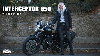 Royal Enfield Interceptor 650 First Impressions  Winter Ride UK [upl. by Eanej]