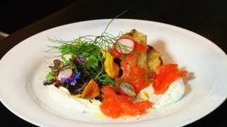 Salmon Gravlax with Creme Fraiche [upl. by Robbyn]