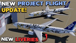 NEW LIVERIES IN PROJECT FLIGHT ROBLOX [upl. by Einahpehs]