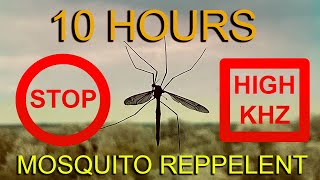 10 HOURS Mosquito repellent sound Ultrasonic Effect 1415Khz  Concentration  Meditation  Sleep [upl. by Eserahc]