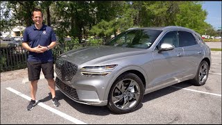 Is the 2023 Genesis GV70 Electrified the BEST new compact luxury SUV to BUY [upl. by Narej423]