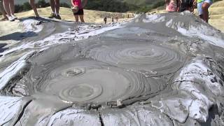 Buzau Romania mud volcano [upl. by Nilyaj]