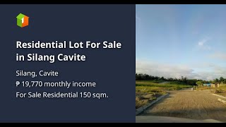 Residential Lot For Sale in Silang Cavite [upl. by Llehcnom]