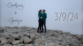 Vlog 170 Proposal On Scafell Pike  The Lake District [upl. by Muffin]