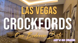 Crockfords Las Vegas  One Bedroom Suite  Resorts World Las Vegas [upl. by Nnaxor972]