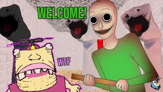 Baldi got some new Friends in Demo Style  Baldis Basics Classic Remastered [upl. by Ahcsat]